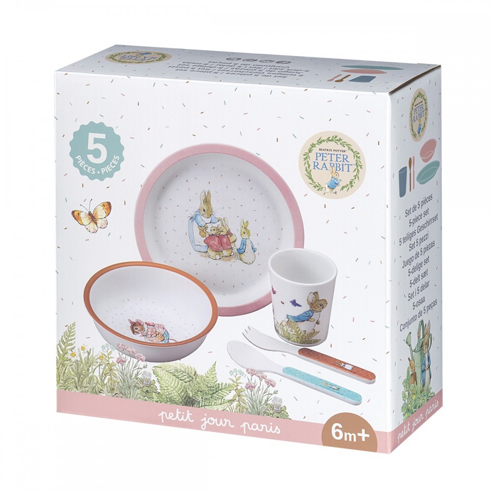 COFFRET CADEAU 5 PIÈCES PIERRE LAPIN