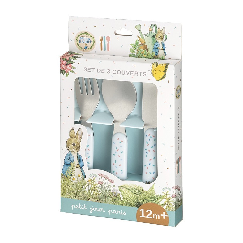 SET DE 3 COUVERTS PIERRE LAPIN