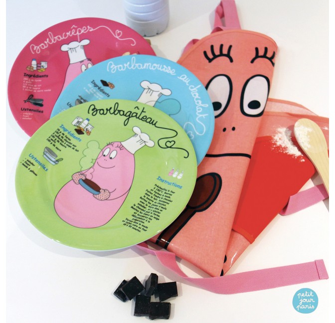 Assiette creuse bébé Barbapapa - Petit Jour Paris