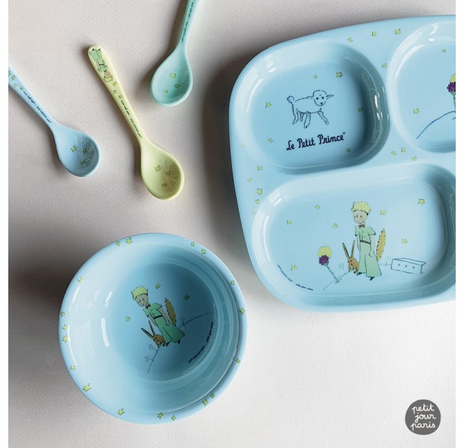 Assiette bébé en porcelaine Le Petit Prince