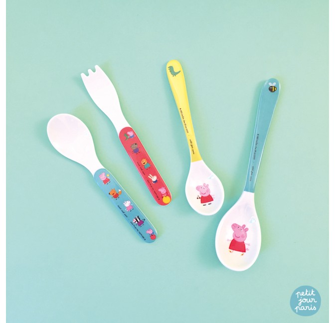 EASY EATER SET PEPPA PIG Cup+cutlery set