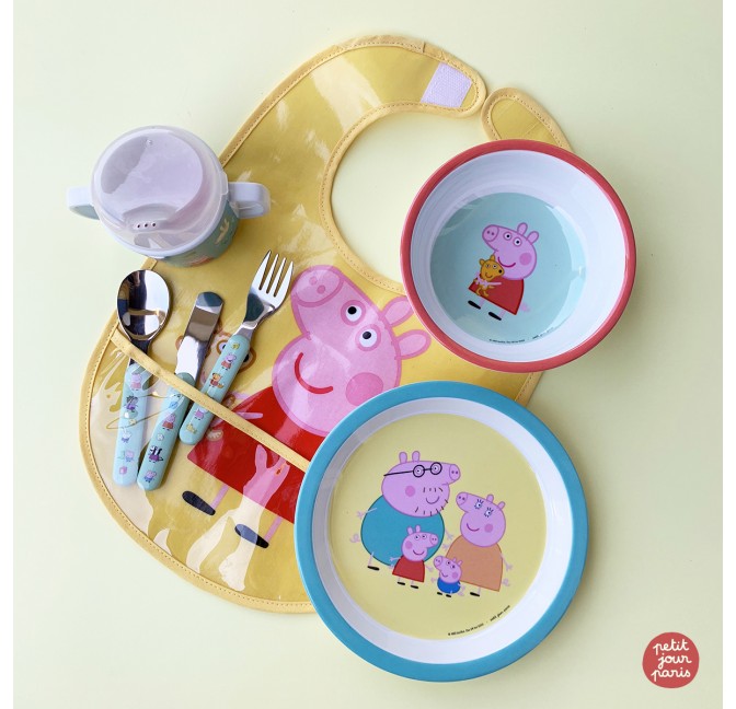 LEARNING CUP WITH ANTI-SLIP BASE PEPPA PIG