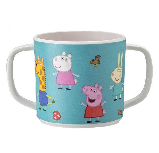 LEARNING CUP WITH ANTI-SLIP BASE PEPPA PIG