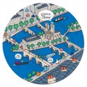 ASSIETTE À DESSERT PARIS \'\'NOTRE DAME\'\' Ø 20cm