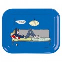 PLATEAU TERRASSES PARISIENNES BLEU \'\'CANAPÉ\'\'