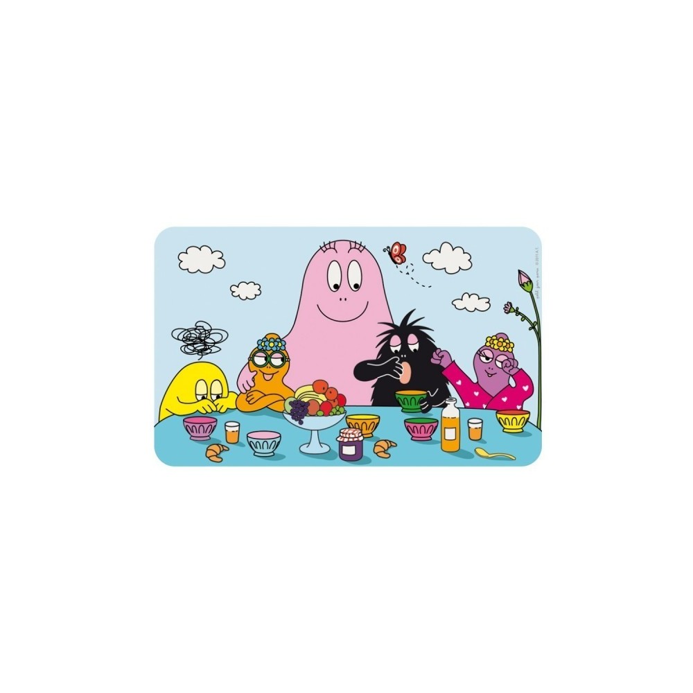 Spreading Plate Barbapapa Alphabet
