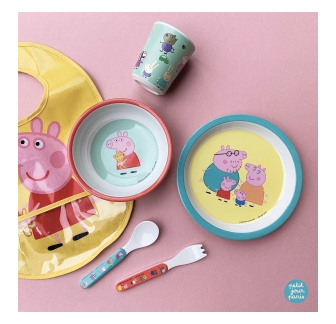 Peppa pig dinner set hotsell