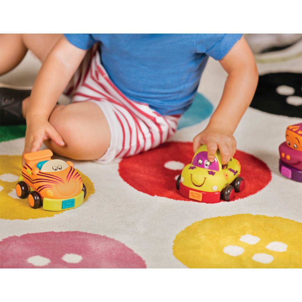 Jouets 1 An Véhicules B. Toys Wheeee-ls - 4 Voitures à Friction Souples - Sons Différents - Dès 1 An Voiture Tut Tut Bolide Jouets 1 An Véhicules B. Toys Wheeee-ls - 4 Voitures à Friction Souples - Sons Différents - Dès 1 An Voiture Tut Tut Bolide