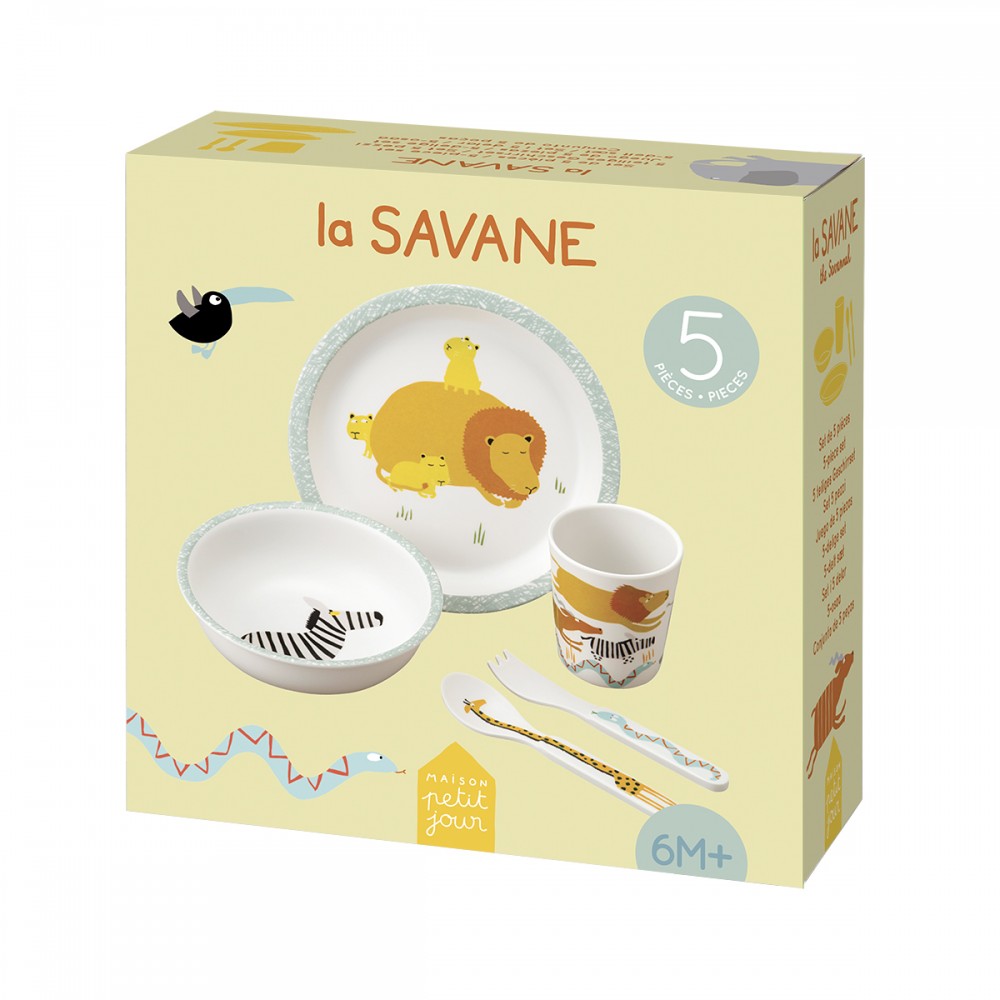 COFFRET CADEAU 5 PIÈCES LA SAVANE