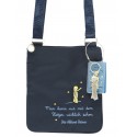 SAC BANDOULIÈRE LE PETIT PRINCE BLEU MARINE (ALLEMAND) 