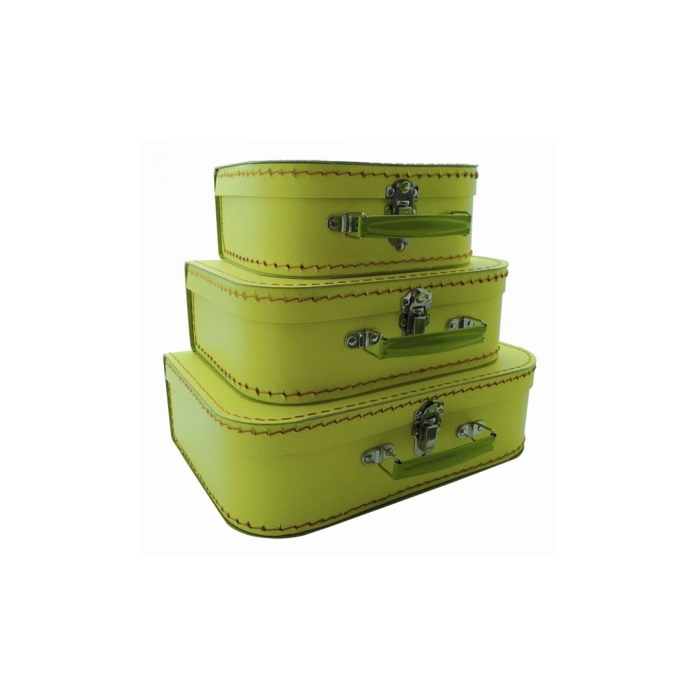 Valise petite - Titou - Jaune moutarde