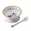 BOL VENTOUSE AVEC CUILLERE MOOMIN