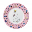 ASSIETTE À DESSERT MOOMIN ROSE Ø20 cm
