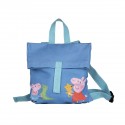 SAC À DOS MINI-COURSIER PEPPA PIG BLEU