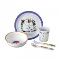 COFFRET CADEAU 5 PIÈCES MOOMIN BLEU