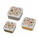 SET DE 3 LUNCH BOX  L\'AVENTURE