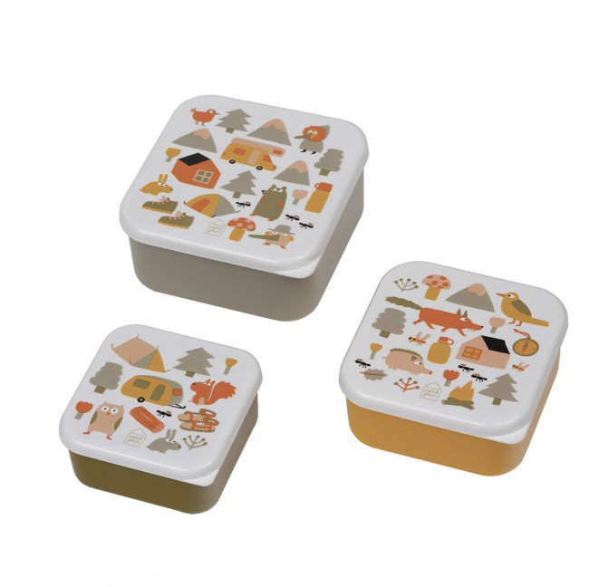 SET DE 3 LUNCH BOX  L'AVENTURE