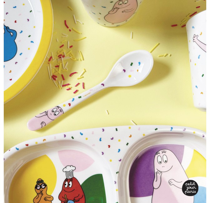 Couverts barbapapa pour bébé set de 3 pièces - 1001 médailles