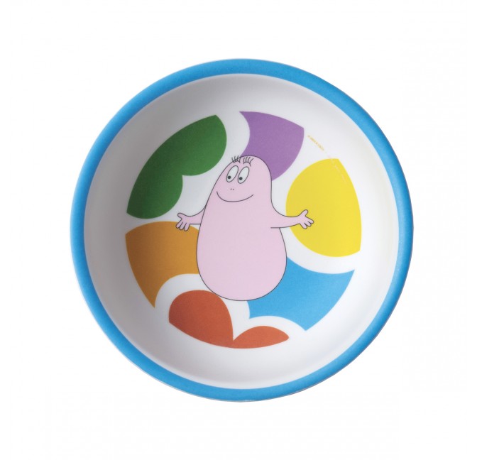 ASSIETTE BÉBÉ BARBAPAPA Ø 18cm