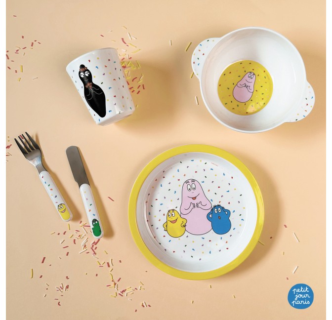 BABY PLATE BARBAPAPA