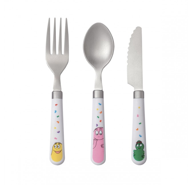 LEARNING CUTLERY SET BARBAPAPA