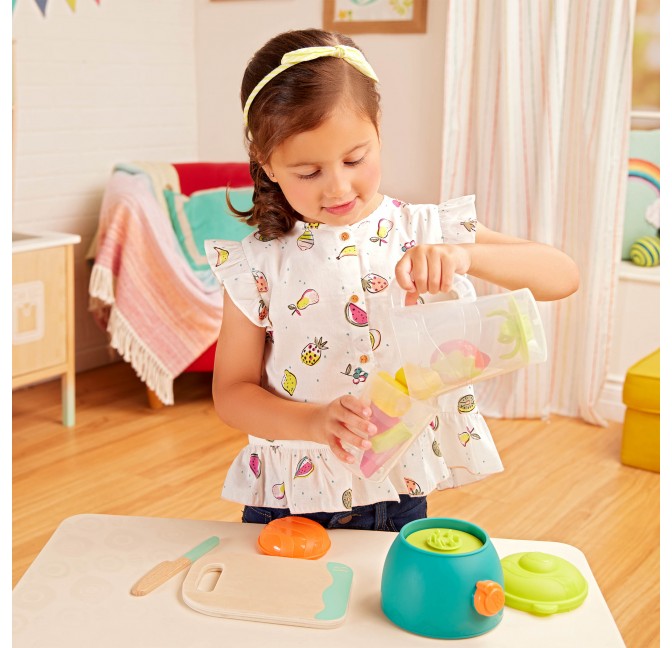 Mini Chef - Fruity Smoothie Playset, Blender Play Set