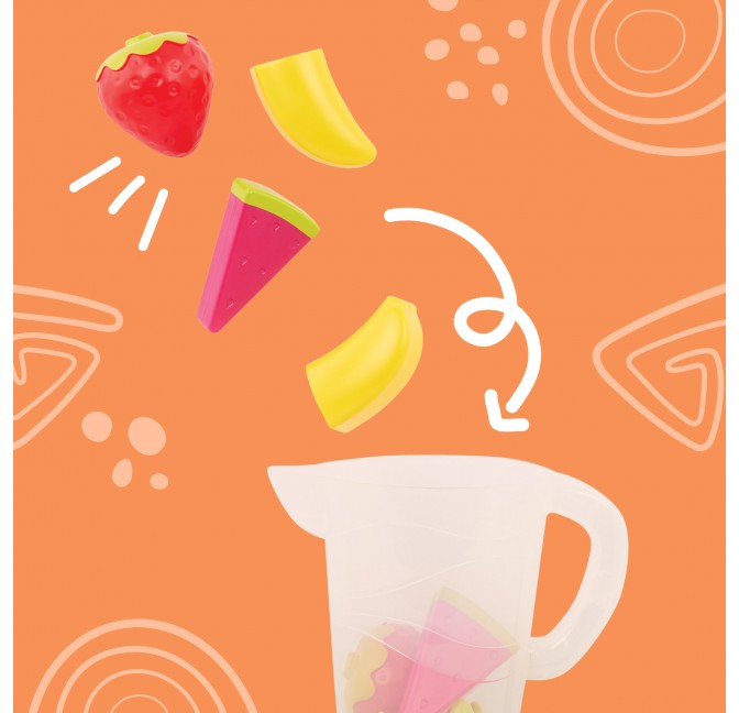 Mini Chef - Fruity Smoothie Playset, Blender Play Set