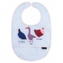 BAVOIR EN TOILE CIRÉE LA FERME BASSE-COUR
