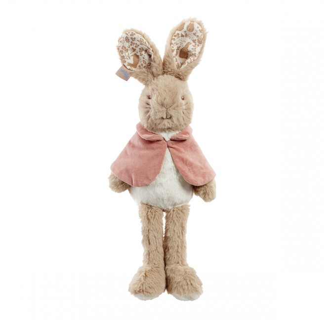 DOUDOU / COUVERTURE LAPIN - B.SNUGGLIES FLUFFY BUNZ