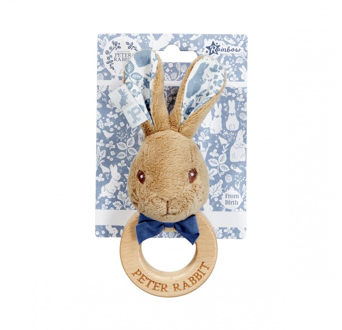 DOUDOU / COUVERTURE LAPIN - B.SNUGGLIES FLUFFY BUNZ