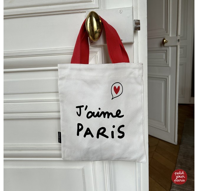 MINI TOTE BAG TOUR EIFFEL COEUR