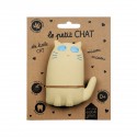 JOUET DE BAIN EN CAOUTCHOUC NATUREL - CHAT