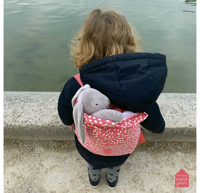 SAC À DOS MINI-COURSIER LES FLEURS