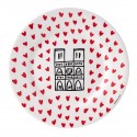 ASSIETTE NOTRE-DAME "PICTO - COEURS" Ø 20cm