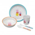 COFFRET CADEAU 5 PIÈCES PEPPA PIG