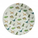 ASSIETTE À DESSERT LES DINOSAURES Ø20cm