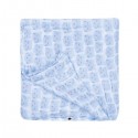 LANGE 120 X 120 CM LES CHATS BLEU 