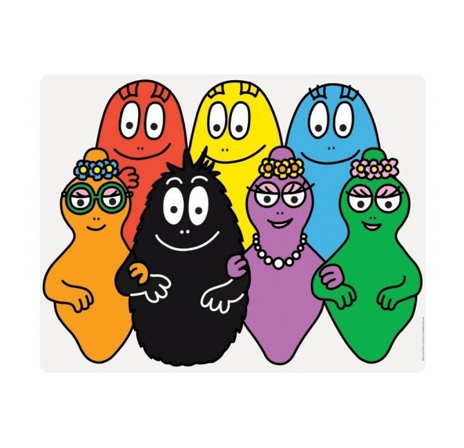 Placemat Barbapapa Transparent