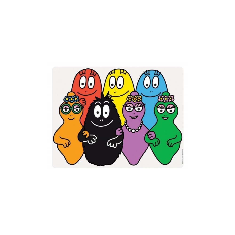 Placemat Barbapapa Transparent